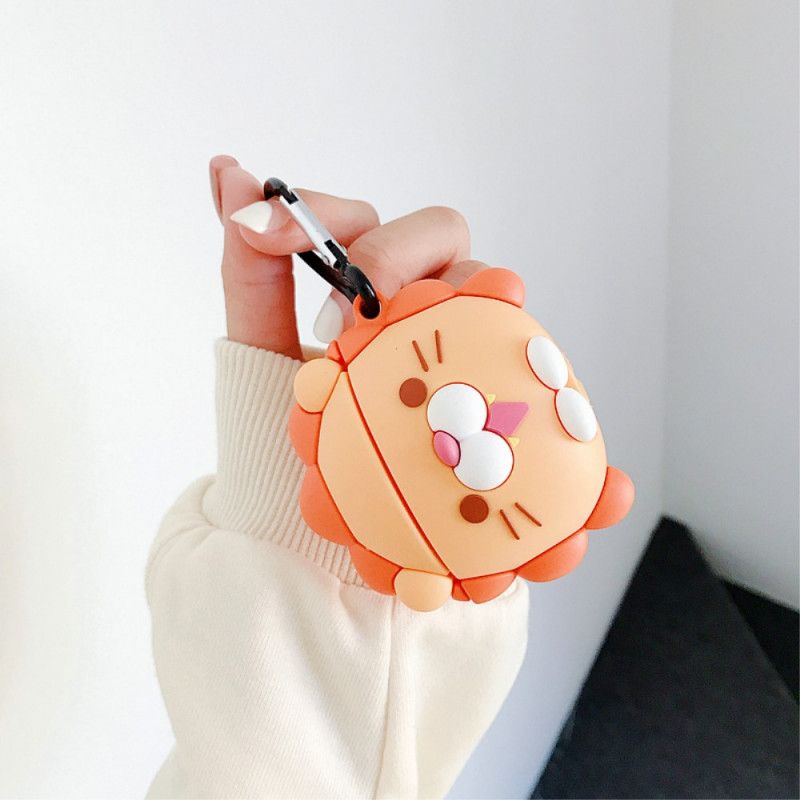 Hoesje voor AirPods Pro Leeuw Met Karabijnhaak