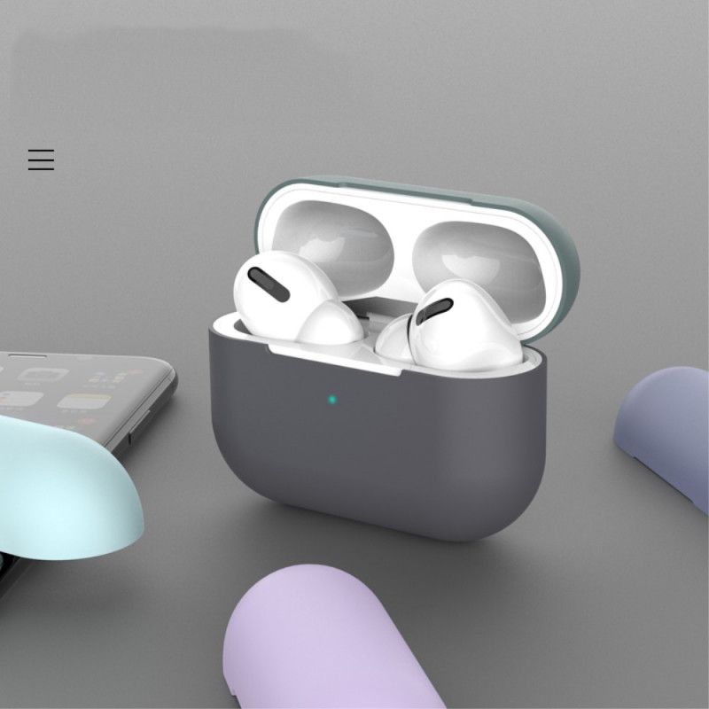 Hoesje voor AirPods Pro Wit Tweekleurige Siliconen