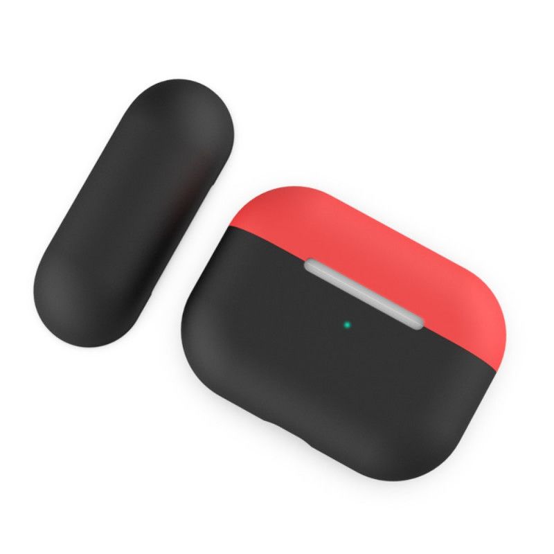 Hoesje voor AirPods Pro Wit Tweekleurige Siliconen