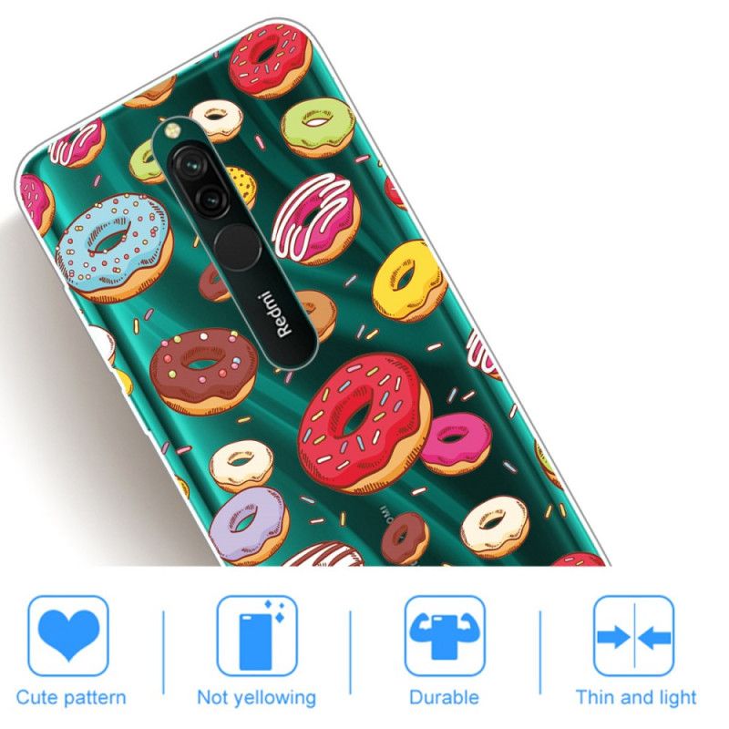 Case Hoesje Xiaomi Redmi 8 Telefoonhoesje Hou Van Donuts