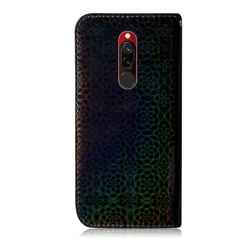 Flip Case Leren Xiaomi Redmi 8 Zwart Pure Kleur