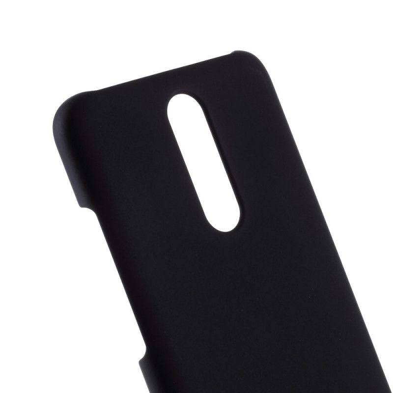 Hoesje Xiaomi Redmi 8 Wit Zwart Rubber Meer