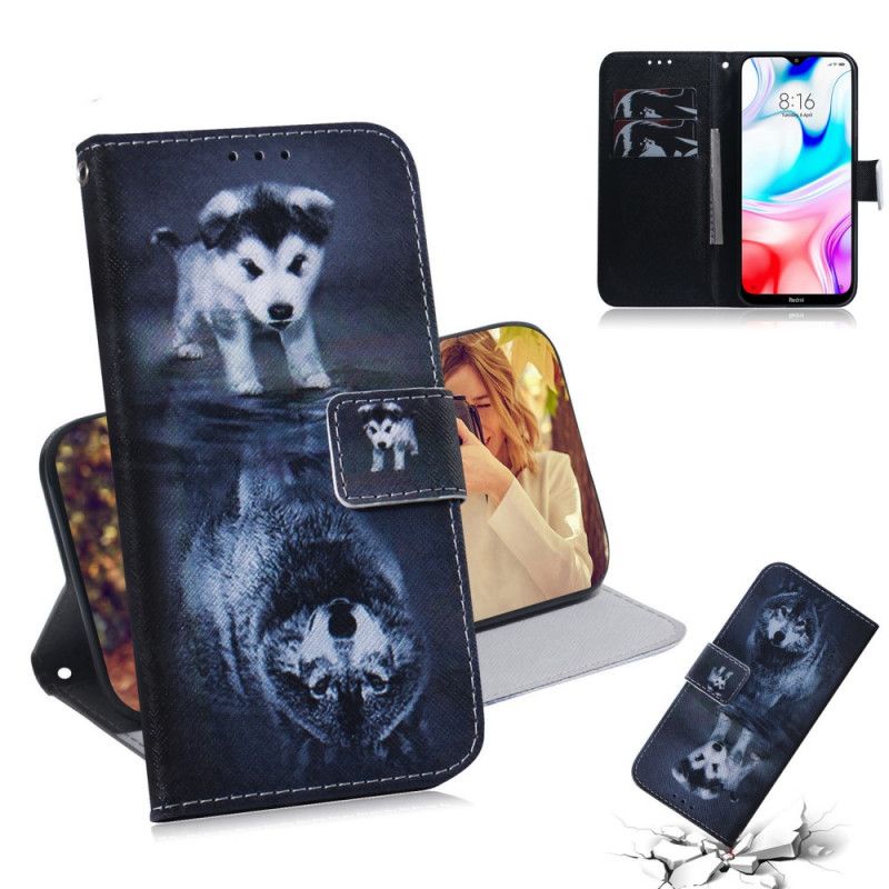 Leren Hoesje voor Xiaomi Redmi 8 Ernesto De Wolf