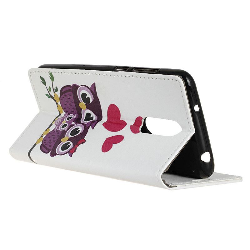 Leren Hoesje voor Xiaomi Redmi 8 Familie Van Uilen