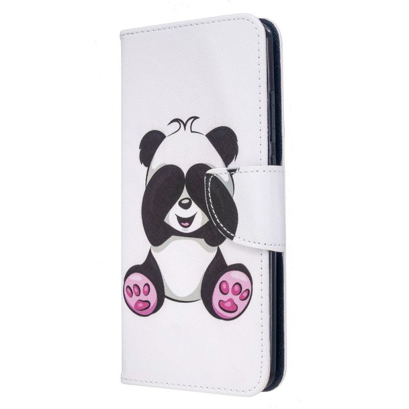 Leren Hoesje Xiaomi Redmi 8 Leuke Panda