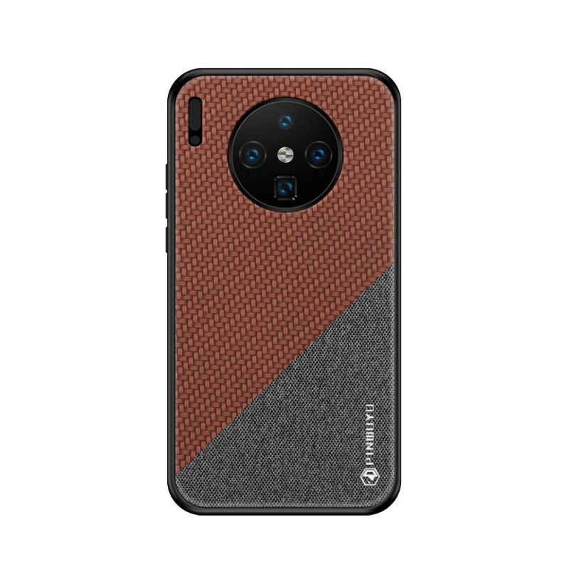 Case Hoesje Huawei Mate 30 Magenta Zwart Telefoonhoesje Eervolle Serie Pinwuyo