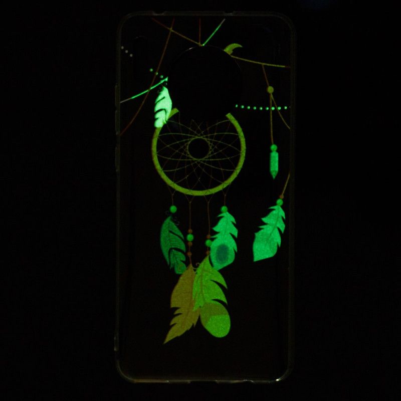 Cover Hoesje Huawei Mate 30 Telefoonhoesje Unieke Fluorescerende Dromenvanger