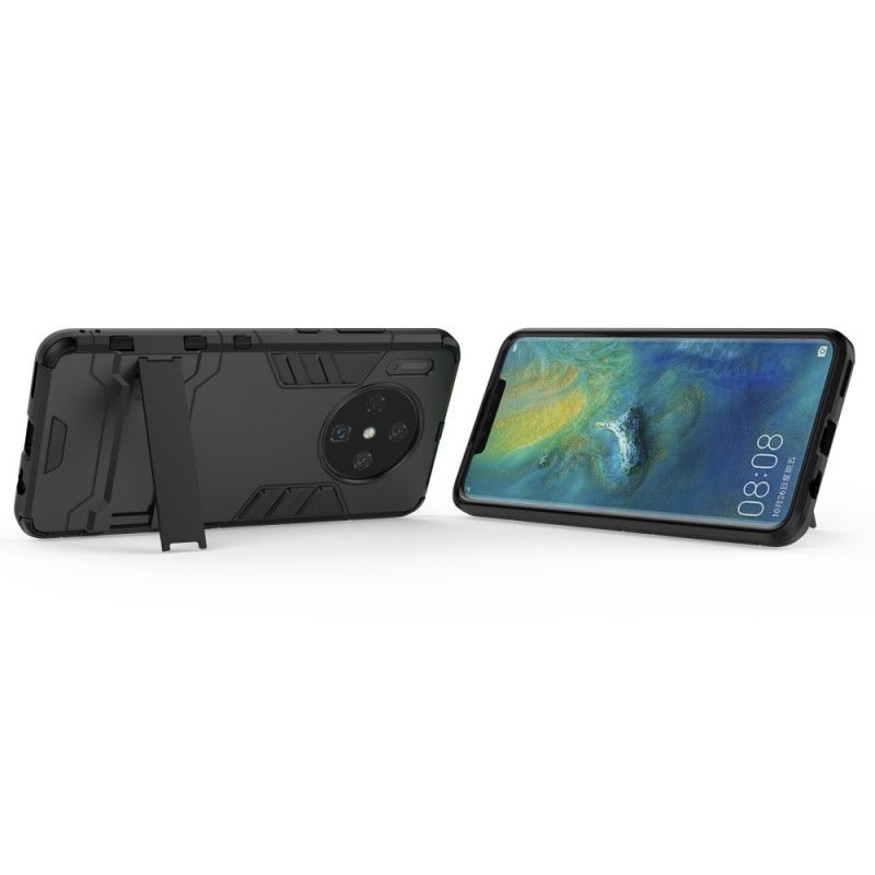 Hoesje Huawei Mate 30 Rood Zwart Ultrabestendig