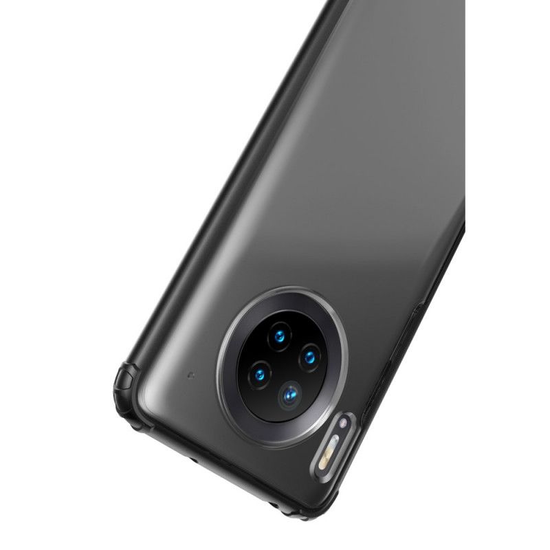 Hoesje voor Huawei Mate 30 Rood Zwart Frosted Hybride