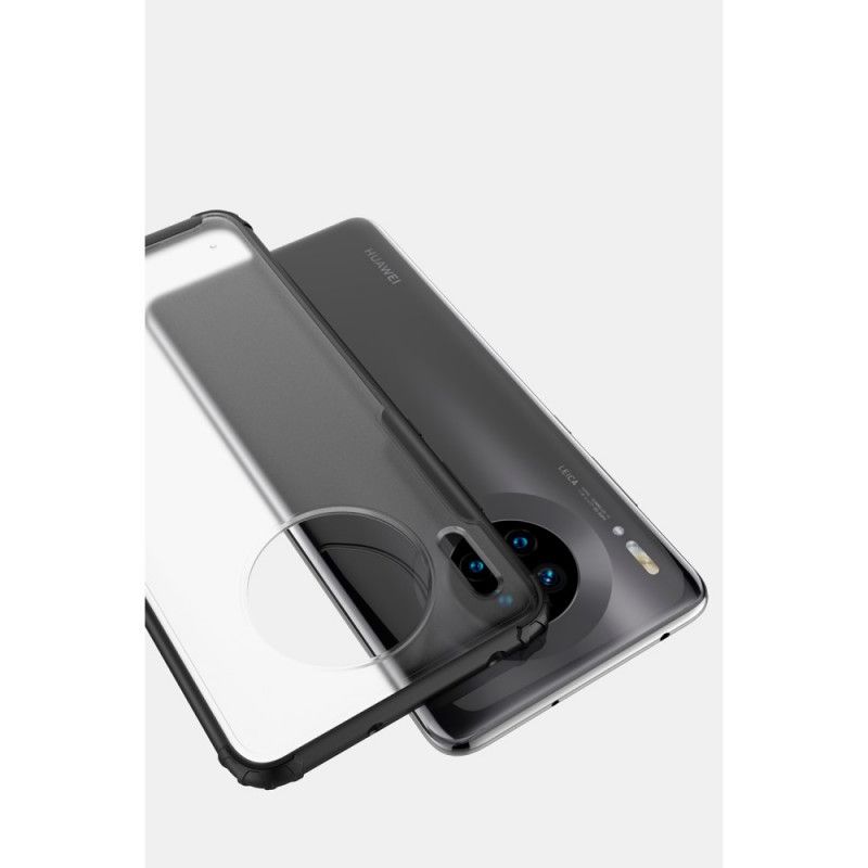 Hoesje voor Huawei Mate 30 Rood Zwart Frosted Hybride