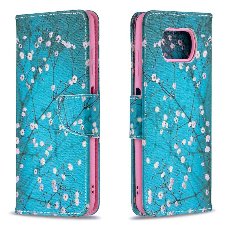 Bescherming Hoesje Xiaomi Poco X3 Telefoonhoesje Bloeiende Boom