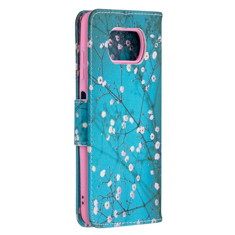 Bescherming Hoesje Xiaomi Poco X3 Telefoonhoesje Bloeiende Boom