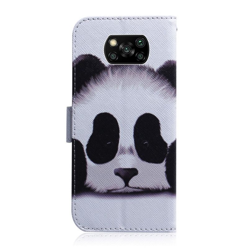 Bescherming Hoesje Xiaomi Poco X3 Telefoonhoesje Pandagezicht