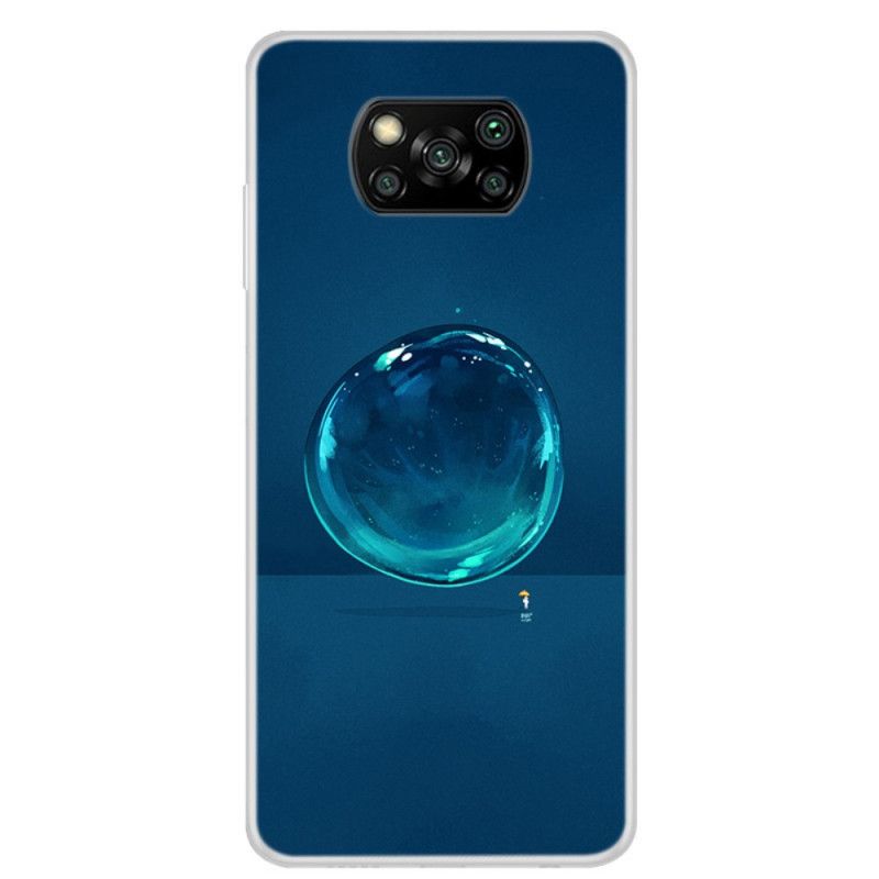 Hoesje voor Xiaomi Poco X3 Druppel Water