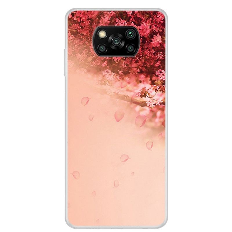 Hoesje voor Xiaomi Poco X3 Transparante Romantische Boom