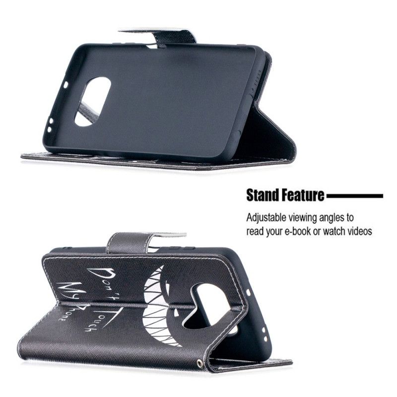 Leren Hoesje voor Xiaomi Poco X3 Duivelse Telefoon