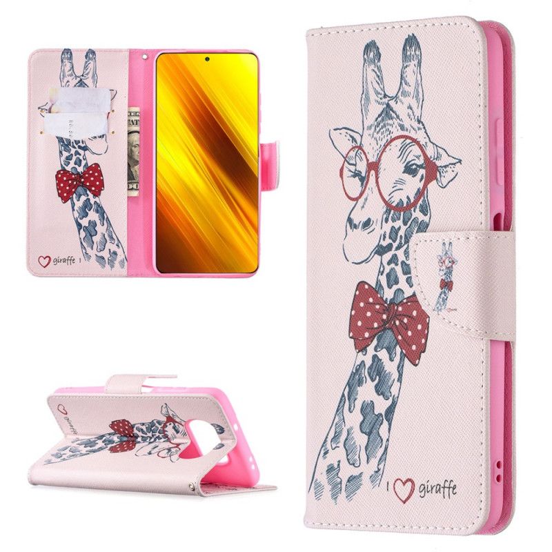 Leren Hoesje voor Xiaomi Poco X3 Nerdgiraf