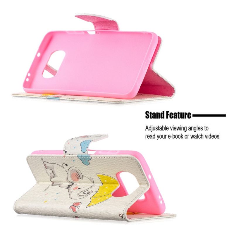 Leren Hoesje Xiaomi Poco X3 Babyolifant