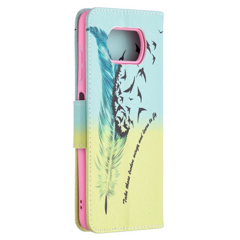 Leren Hoesje Xiaomi Poco X3 Leer Vliegen