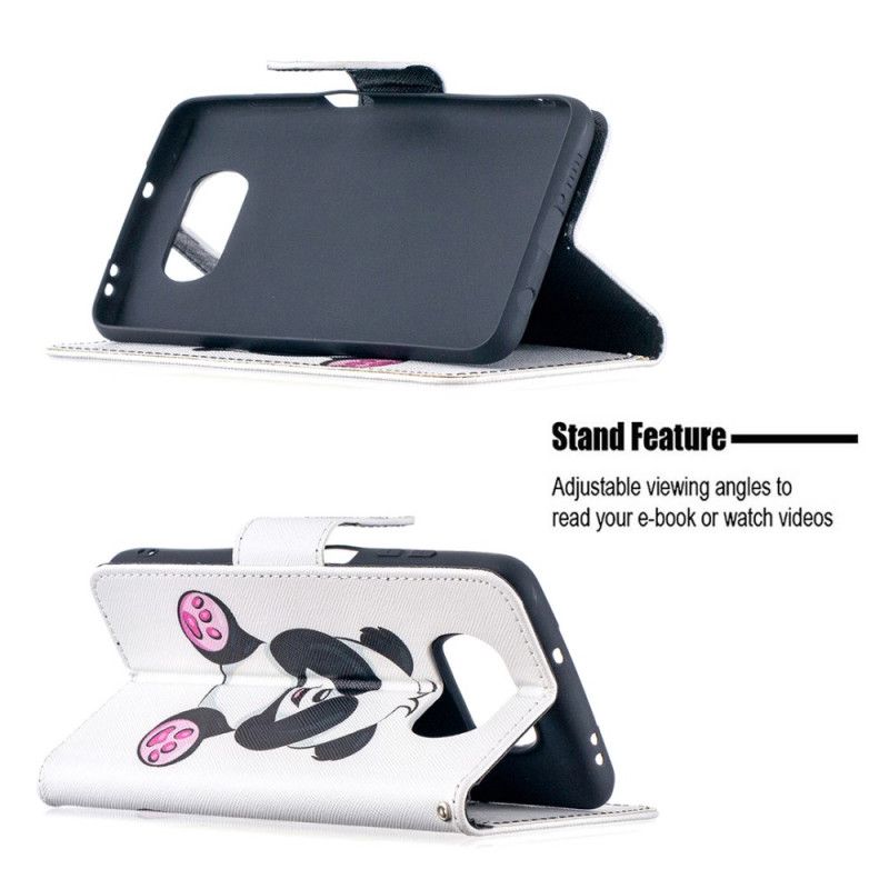 Leren Hoesje Xiaomi Poco X3 Leuke Panda