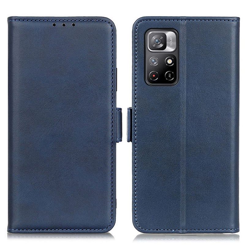 Bescherming Hoesje Xiaomi Redmi Note 11 / Poco M4 Pro 5g Dubbele Klep