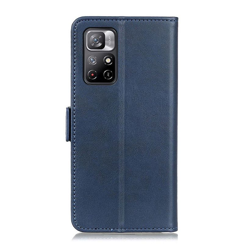 Bescherming Hoesje Xiaomi Redmi Note 11 / Poco M4 Pro 5g Dubbele Klep