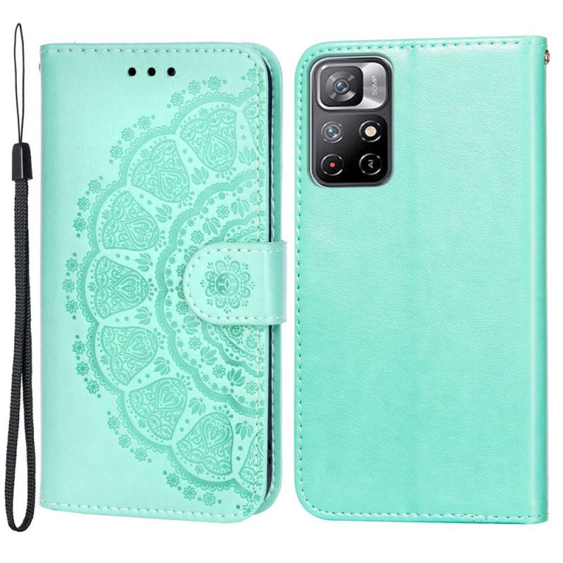 Bescherming Hoesje Xiaomi Redmi Note 11 / Poco M4 Pro 5g Mandala Koraal