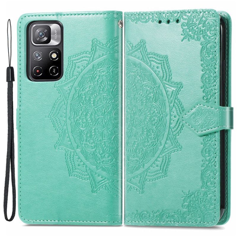 Bescherming Hoesje Xiaomi Redmi Note 11 / Poco M4 Pro 5g Mandala Middeleeuwen