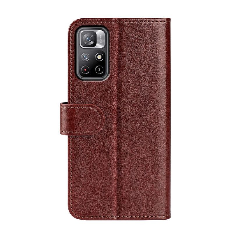 Bescherming Hoesje Xiaomi Redmi Note 11 / Poco M4 Pro 5g Ultra Kunstleer