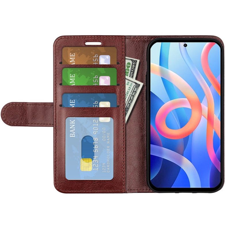 Bescherming Hoesje Xiaomi Redmi Note 11 / Poco M4 Pro 5g Ultra Kunstleer