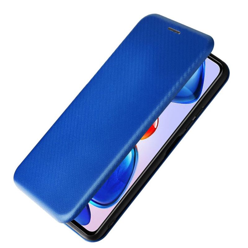 Folio-hoesje Xiaomi Redmi Note 11 / Poco M4 Pro 5g Koolstofvezel Bescherming Hoesje