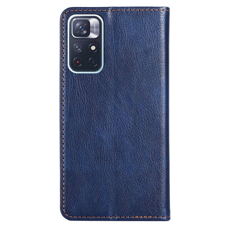 Folio-hoesje Xiaomi Redmi Note 11 / Poco M4 Pro 5g Telefoonhoesje Vintage Lederen Stijl