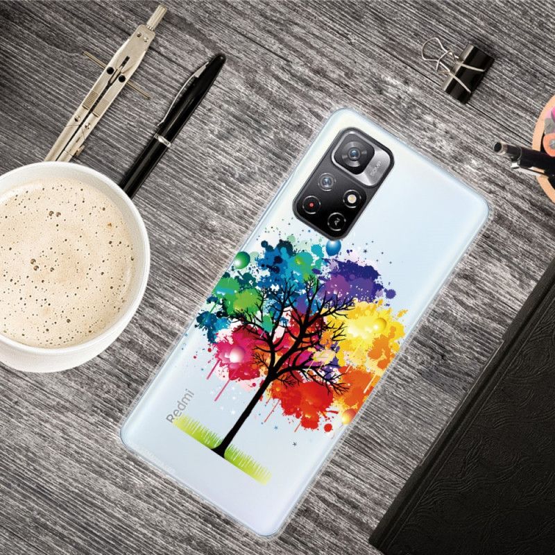 Hoesje Xiaomi Redmi Note 11 / Poco M4 Pro 5g Aquarel Boom