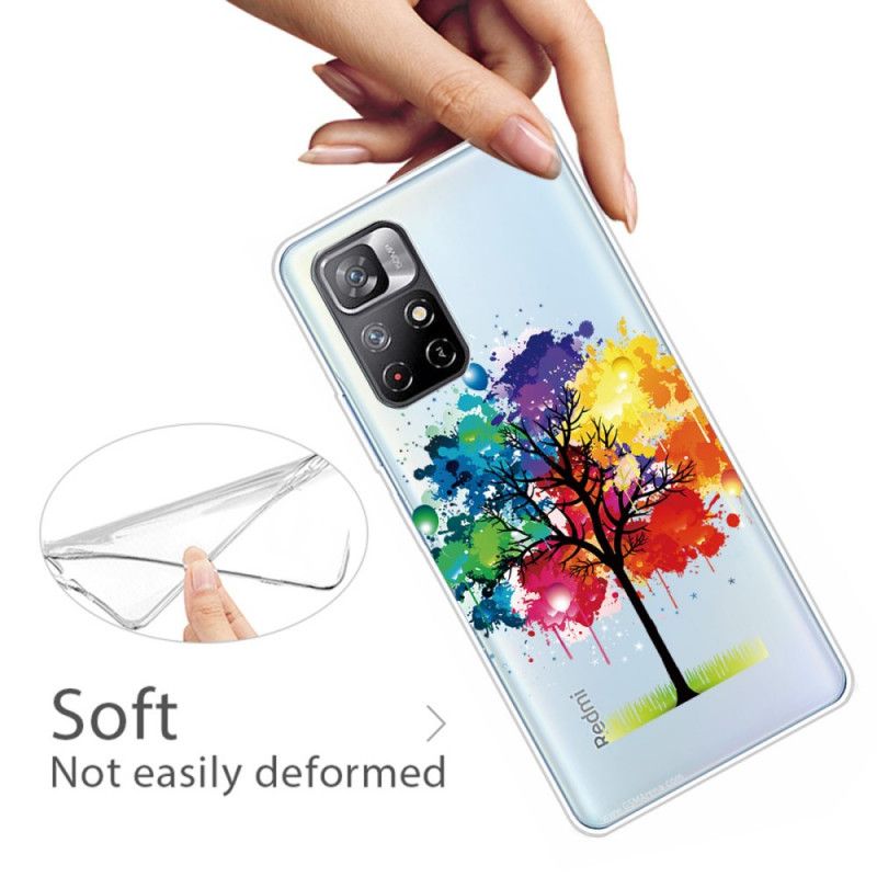 Hoesje Xiaomi Redmi Note 11 / Poco M4 Pro 5g Aquarel Boom