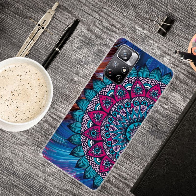 Hoesje Xiaomi Redmi Note 11 / Poco M4 Pro 5g Kleurrijke Mandala Bescherming Hoesje