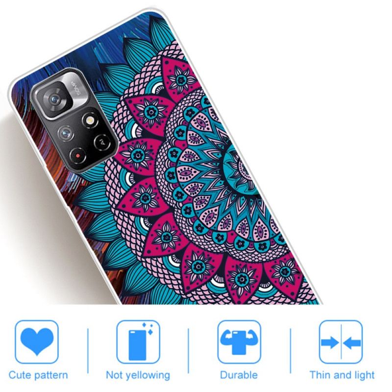 Hoesje Xiaomi Redmi Note 11 / Poco M4 Pro 5g Kleurrijke Mandala Bescherming Hoesje