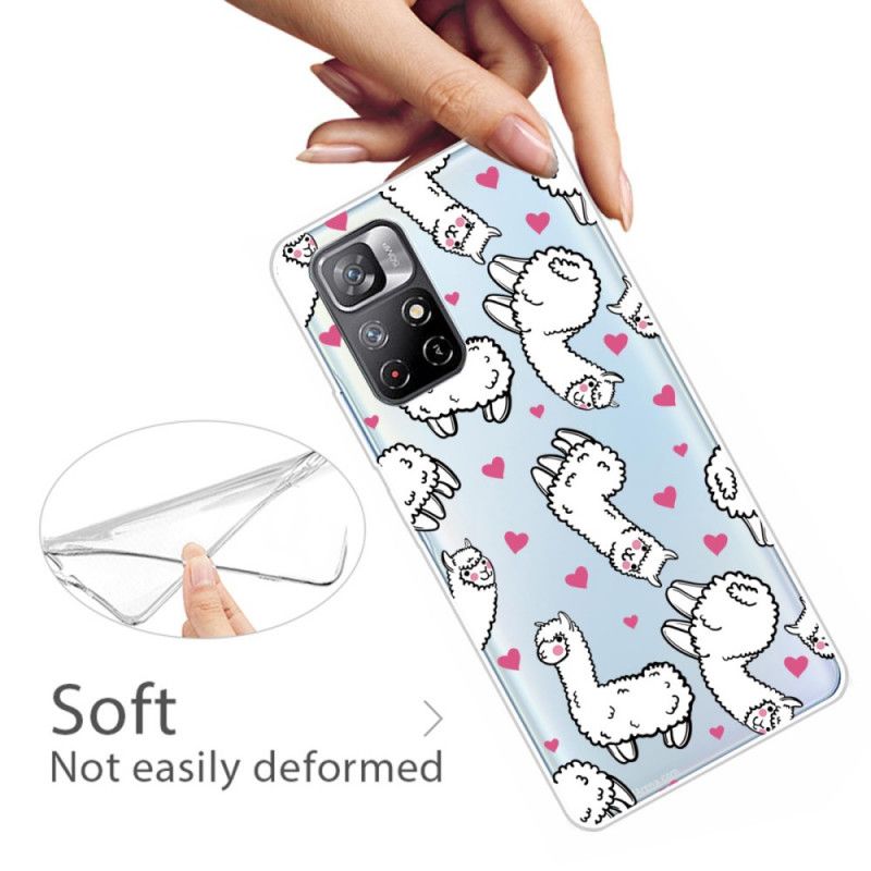 Hoesje Xiaomi Redmi Note 11 / Poco M4 Pro 5g Top Lama's