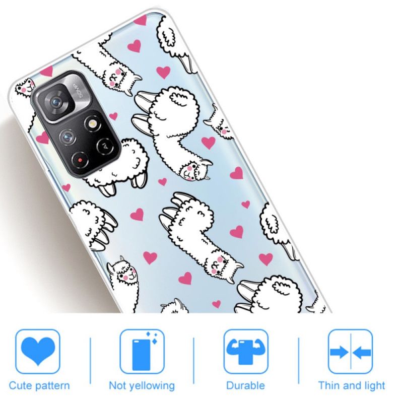 Hoesje Xiaomi Redmi Note 11 / Poco M4 Pro 5g Top Lama's