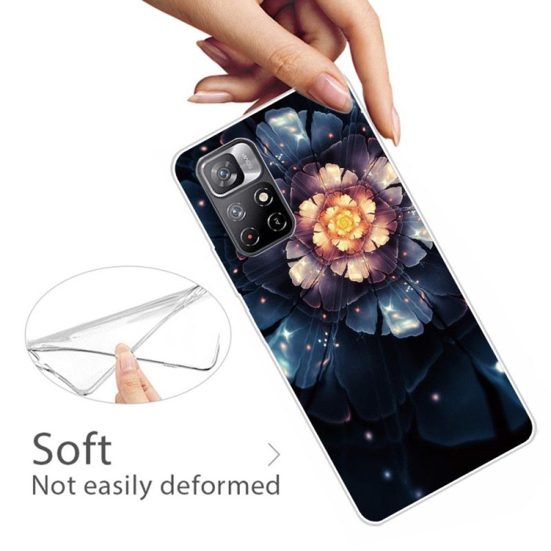 Hoesje Xiaomi Redmi Note 11 / Poco M4 Pro 5g Wilde Bloemen