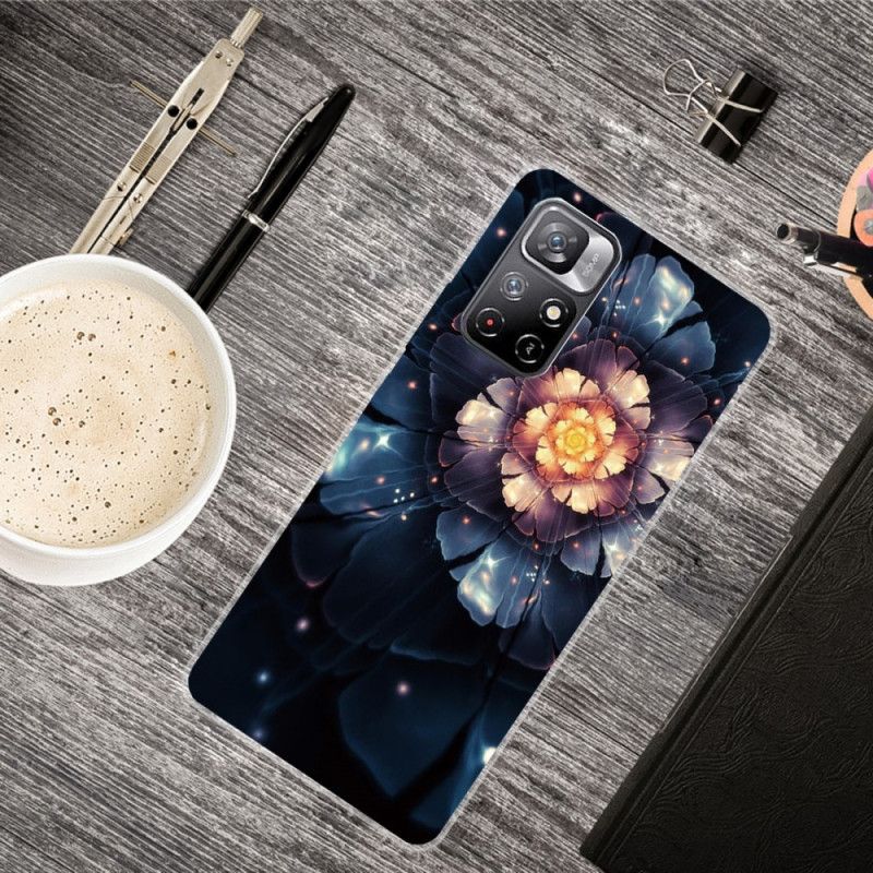 Hoesje Xiaomi Redmi Note 11 / Poco M4 Pro 5g Wilde Bloemen