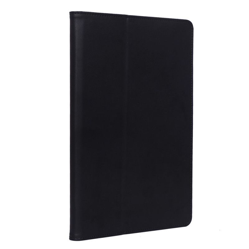 Cover voor Huawei MatePad T 10s Rood Zwart Lederen Stijl Met Riem