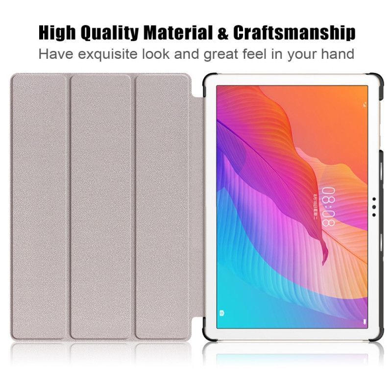Smart Case Huawei MatePad T 10s Grijs Zwart Drievoudig