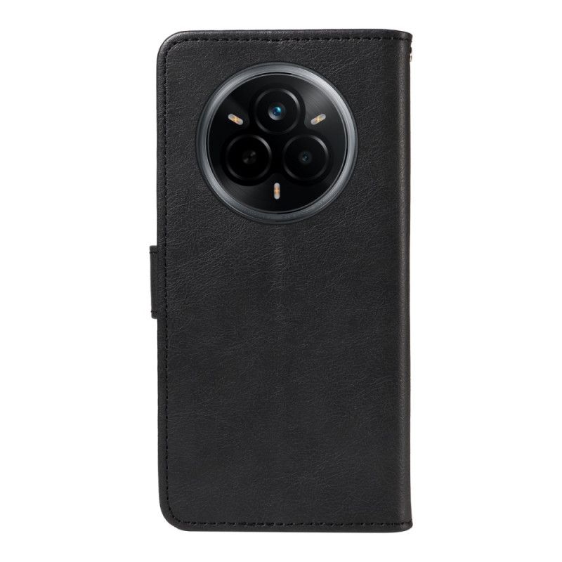 Bescherming Hoesje Realme 14 Pro 5g Effen Kunstleer