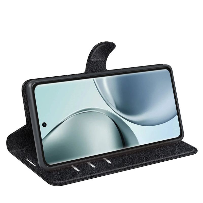 Flip Case Leren Realme 14 Pro 5g Klassiek Lychee Kunstleer