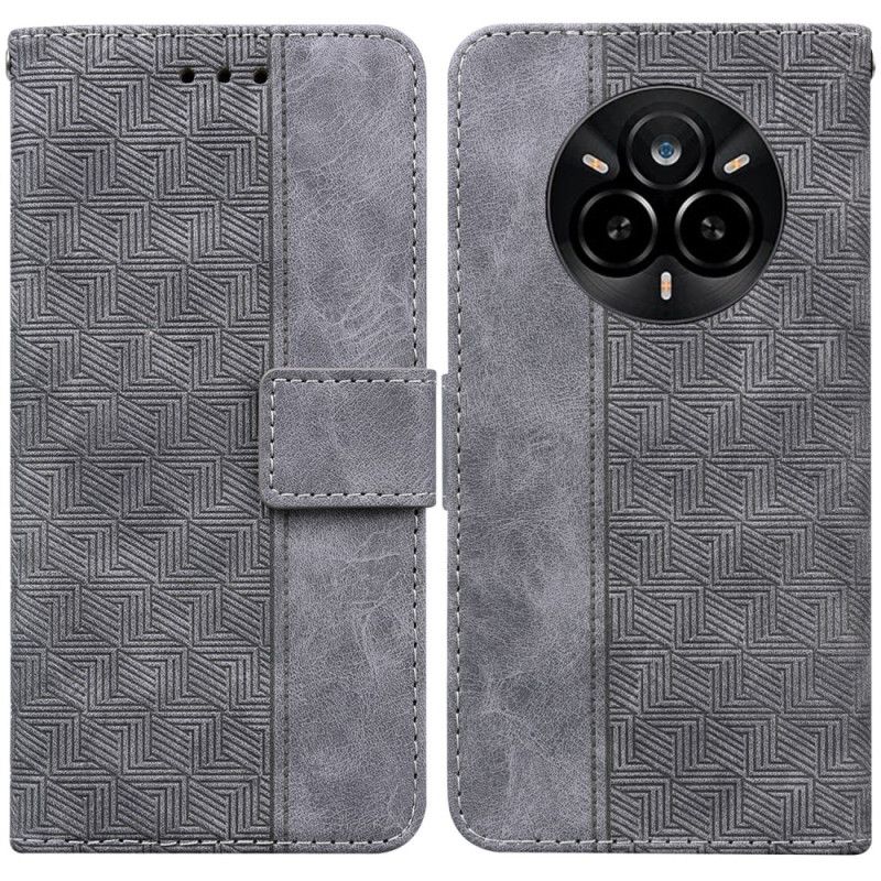 Folio-hoesje Realme 14 Pro 5g Geweven Patroon