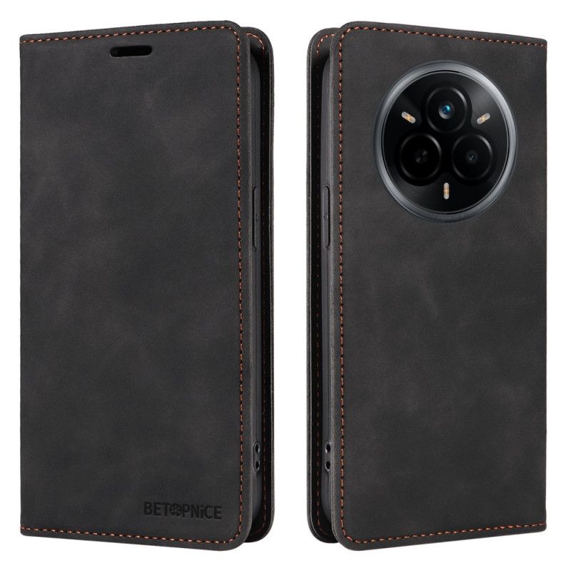 Folio-hoesje Realme 14 Pro 5g Klassieke Suède Rfid