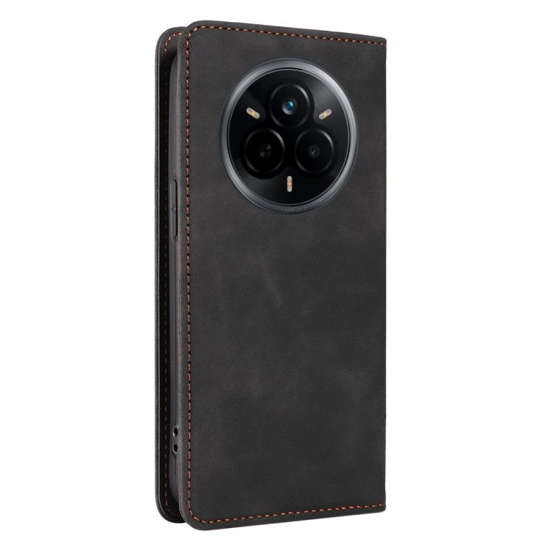 Folio-hoesje Realme 14 Pro 5g Klassieke Suède Rfid