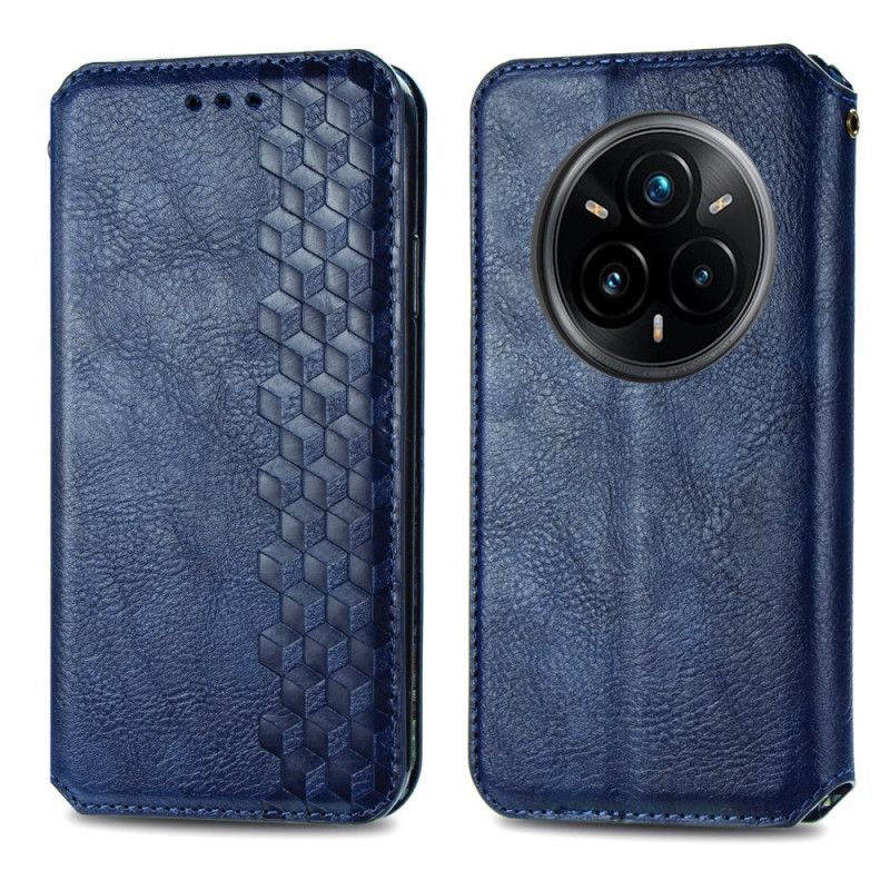 Folio-hoesje Realme 14 Pro 5g Telefoonhoesje Diamantrand Met Suède-effect