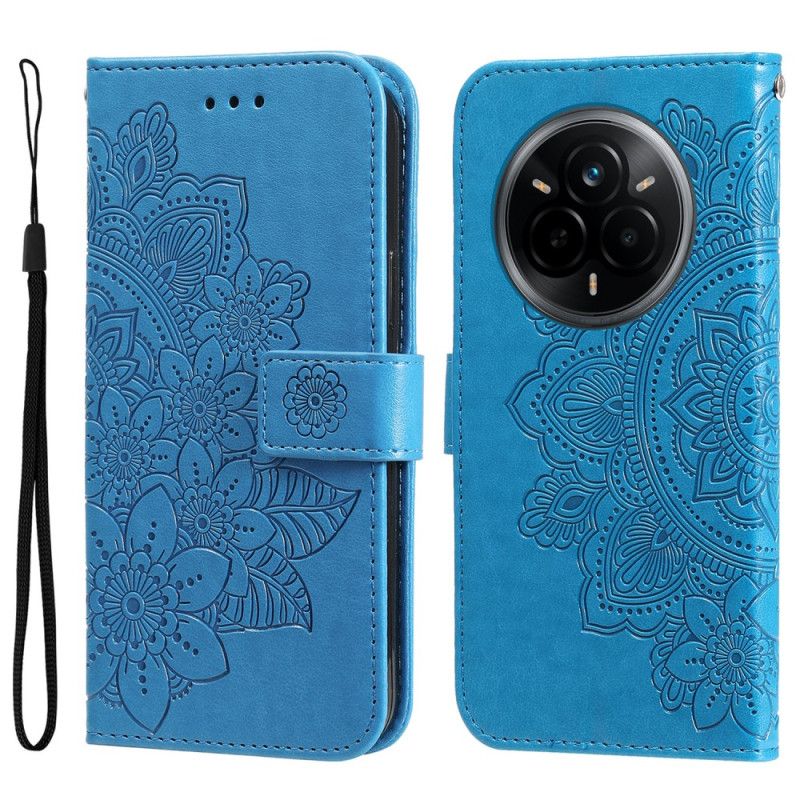 Leren Hoesje Realme 14 Pro 5g Mandala-print
