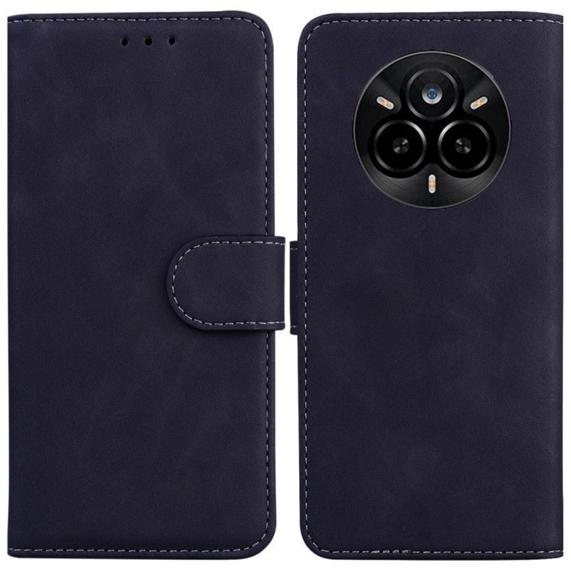 Leren Hoesje Realme 14 Pro 5g Suède-stijl Bescherming Hoesje